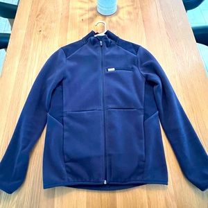 Figs On-Shift™ Fleece Jacket - Navy Size S